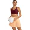 image:imageRUNNING GIRL Sports Bras for WomenSeamless Strappy Sports Bra High Support Crisscross Back with Removable Pads1wine Red