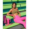 image:imageRUNNING GIRL Sports Bras for WomenSeamless Strappy Sports Bra High Support Crisscross Back with Removable PadsAcopper Brown