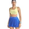 image:imageRUNNING GIRL Sports Bras for WomenSeamless Strappy Sports Bra High Support Crisscross Back with Removable PadsAelectric Lemon