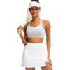 image:imageRUNNING GIRL Sports Bras for WomenSeamless Strappy Sports Bra High Support Crisscross Back with Removable PadsAgrey