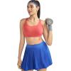 image:imageRUNNING GIRL Sports Bras for WomenSeamless Strappy Sports Bra High Support Crisscross Back with Removable PadsAwatermelon Red