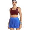 image:imageRUNNING GIRL Sports Bras for WomenSeamless Strappy Sports Bra High Support Crisscross Back with Removable PadsAwine Red