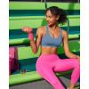 image:imageRUNNING GIRL Sports Bras for WomenSeamless Strappy Sports Bra High Support Crisscross Back with Removable PadsBlue