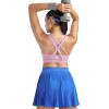 image:imageRUNNING GIRL Sports Bras for WomenSeamless Strappy Sports Bra High Support Crisscross Back with Removable PadsPurple