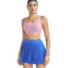 image:imageRUNNING GIRL Sports Bras for WomenSeamless Strappy Sports Bra High Support Crisscross Back with Removable PadsPurple