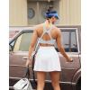 image:imageRUNNING GIRL High Impact Sports Bras for Women High Support Running Strappy Womens Sports Bra with Sewn in PadsRgrey