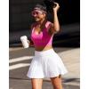image:imageRUNNING GIRL High Impact Sports Bras for Women High Support Running Strappy Womens Sports Bra with Sewn in PadsRhot Pink