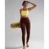 image:imageRUNNING GIRL High Waisted Leggings for Women Seamless Full Length Buttery Soft Yoga Pants for Women No Front SeamBrown