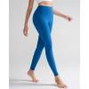 image:imageRUNNING GIRL High Waisted Leggings for Women Seamless Full Length Buttery Soft Yoga Pants for Women No Front SeamDark Blue