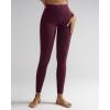image:imageRUNNING GIRL High Waisted Leggings for Women Seamless Full Length Buttery Soft Yoga Pants for Women No Front SeamReddish Brown