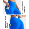 image:imageRUNNING GIRL Leggings with Pockets for Women Tummy Control 25 High Waisted Yoga Pants Buttery Soft Gym Workout Yoga LeggingsBright Blue