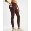 image:imageRUNNING GIRL Leggings with Pockets for Women Tummy Control 25 High Waisted Yoga Pants Buttery Soft Gym Workout Yoga LeggingsBrown