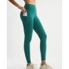 image:imageRUNNING GIRL Leggings with Pockets for Women Tummy Control 25 High Waisted Yoga Pants Buttery Soft Gym Workout Yoga LeggingsEmerald Green