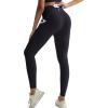 image:imageRUNNING GIRL Leggings with Pockets for Women Tummy Control 25 High Waisted Yoga Pants Buttery Soft Gym Workout Yoga LeggingsJet Black