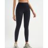 image:imageRUNNING GIRL Leggings with Pockets for Women Tummy Control 25 High Waisted Yoga Pants Buttery Soft Gym Workout Yoga LeggingsJet Black