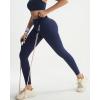 image:imageRUNNING GIRL Leggings with Pockets for Women Tummy Control 25 High Waisted Yoga Pants Buttery Soft Gym Workout Yoga LeggingsNavy Blue