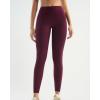 image:imageRUNNING GIRL Leggings with Pockets for Women Tummy Control 25 High Waisted Yoga Pants Buttery Soft Gym Workout Yoga LeggingsRusset