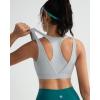 image:imageRUNNING GIRL Sports Bras for Women High SupportMolded Cup High Impact Sports Bra Racerback Workout Yoga Running BraAsh Grey