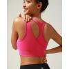 image:imageRUNNING GIRL Sports Bras for Women High SupportMolded Cup High Impact Sports Bra Racerback Workout Yoga Running BraBhot Pink