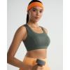 image:imageRUNNING GIRL Sports Bras for Women High SupportMolded Cup High Impact Sports Bra Racerback Workout Yoga Running BraGrey Sage