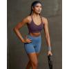 image:imageRUNNING GIRL Sports Bras for WomenStrappy Crisscross Back Padded Low Impact Running Sports Bra with Removable CupsAdusty Lavender