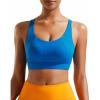 image:imageRUNNING GIRL High Impact Sports Bras for Women High Support Running Strappy Womens Sports Bra with Sewn in PadsRroyal Blue