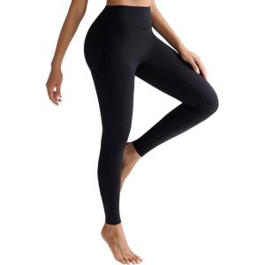 image:imageRUNNING GIRL High Waisted Leggings for Women Seamless Full Length Buttery Soft Yoga Pants for Women No Front SeamBlack