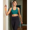 image:imageRUNNING GIRL High Impact Sports Bra for WomenCrissCross Back Top with Moulded Cups Womens Sports Bra High SupportGreen