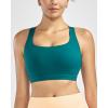 image:imageRUNNING GIRL High Impact Sports Bras for WomenMolded Cup Crisscross Back Strappy Workout Sports Bra with Sewn in PadsGreen