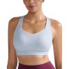 image:imageRUNNING GIRL Sports Bra for Women High Support Molded Cup High Impact Sports Bras with Sewn in Pads Workout Running BraAsh Grey