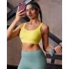 image:imageRUNNING GIRL Sports Bra for Women High Support Molded Cup High Impact Sports Bras with Sewn in Pads Workout Running BraBright Yellow