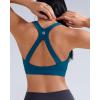 image:imageRUNNING GIRL Sports Bra for Women High Support Molded Cup High Impact Sports Bras with Sewn in Pads Workout Running BraDark Blue