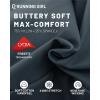 image:imageRUNNING GIRL Sports Bra for Women High Support Molded Cup High Impact Sports Bras with Sewn in Pads Workout Running BraDeep Grey