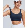 image:imageRUNNING GIRL Sports Bra for Women High Support Molded Cup High Impact Sports Bras with Sewn in Pads Workout Running BraInky Blue