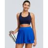 image:imageRUNNING GIRL Sports Bras for Women High Support Adjustable Straps High Impact Sports Bras with Sewn in Pads Workout BraInky Blue