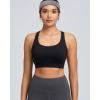 image:imageRUNNING GIRL Sports Bras for Women High SupportMolded Cup Racerback Sports Bra with Sewn in Pads Workout Running BraBlack