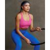image:imageRUNNING GIRL Sports Bras for Women High SupportMolded Cup Racerback Sports Bra with Sewn in Pads Workout Running BraHot Pink