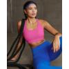 image:imageRUNNING GIRL Sports Bras for Women High SupportMolded Cup Racerback Sports Bra with Sewn in Pads Workout Running BraHot Pink