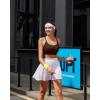 image:imageRUNNING GIRL Sports Bras for WomenLight Impact Molded Cup Strap Sports Bra with Sewn in PadsBest for AC CupBrown