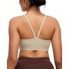 image:imageRUNNING GIRL Sports Bras for WomenLight Impact Molded Cup Strap Sports Bra with Sewn in PadsBest for AC CupNude