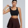 image:imageRUNNING GIRL Adjustable Straps Sports Bras for Women High Support High Impact Molded Cup Sports Bra with Sewn in PadsBlack