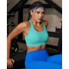 image:imageRUNNING GIRL Adjustable Straps Sports Bras for Women High Support High Impact Molded Cup Sports Bra with Sewn in PadsBright Green