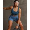 image:imageRUNNING GIRL Adjustable Straps Sports Bras for Women High Support High Impact Molded Cup Sports Bra with Sewn in PadsNavy