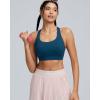 image:imageRUNNING GIRL Adjustable Straps Sports Bras for Women High Support High Impact Molded Cup Sports Bra with Sewn in PadsNavy
