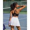 image:imageRUNNING GIRL Sports Bra for WomenY Back Molded Cup Medium Impact Sports Bras with Sewn in PadsBlack