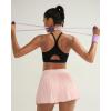 image:imageRUNNING GIRL Sports Bra for WomenY Back Molded Cup Medium Impact Sports Bras with Sewn in PadsBlack