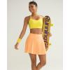 image:imageRUNNING GIRL Sports Bra for WomenY Back Molded Cup Medium Impact Sports Bras with Sewn in PadsBright Yellow