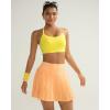 image:imageRUNNING GIRL Sports Bra for WomenY Back Molded Cup Medium Impact Sports Bras with Sewn in PadsBright Yellow