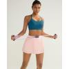 image:imageRUNNING GIRL Sports Bra for WomenY Back Molded Cup Medium Impact Sports Bras with Sewn in PadsDeep Blue