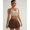 image:imageRUNNING GIRL Sports Bra for WomenY Back Molded Cup Medium Impact Sports Bras with Sewn in PadsNude